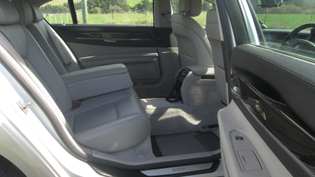 Silver Wing limousine interior